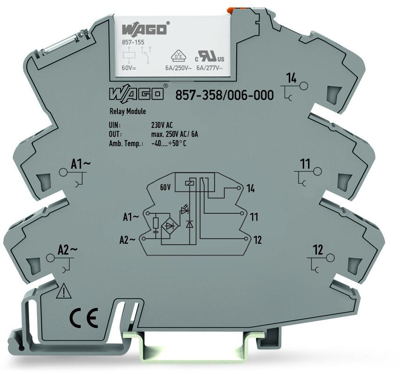 857-358/006-000 WAGO Industrierelais Bild 1