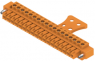 Buchsenleiste, 18-polig, RM 3.81 mm, gerade, orange, 1236720000