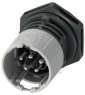 Einbaustecker, 5-polig, Schraubanschluss, Duo-Unlock-Verriegelung, gerade, 1308658