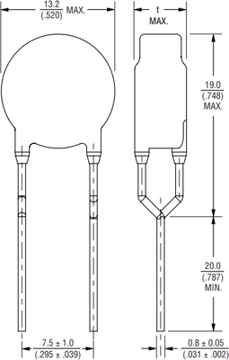 ISOM3-175-B-L2 Bourns Electronics GmbH Varistoren Bild 2