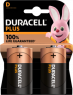 Alkali-Mangan-Batterie, 1.5 V, LR20, D, Rundzelle, Flächenkontakt