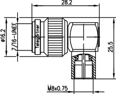 100023863 Telegärtner Koaxial Adapter Bild 2