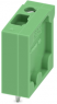 Leiterplattenklemme, 1-polig, RM 3.81 mm, 0,14-1,5 mm², 17.5 A, Schraubanschluss, grün, 1707742