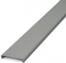 Abdeckprofil, (L x B x H) 2000 x 120 x 14.4 mm, PVC, grau, 3240290