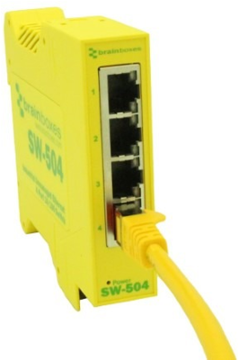 SW-504 BRAINBOXES ETHERNET-Switches Bild 5