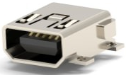 1734328-1 AMP USB Steckverbinder, PC Steckverbinder Bild 1