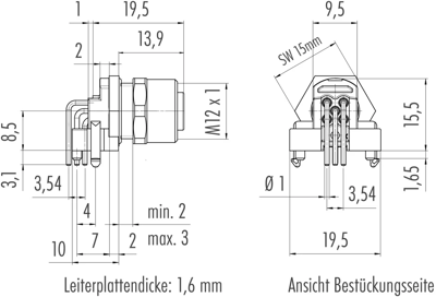 99 4442 601 05 binder Sensor-Aktor Rundsteckverbinder Bild 2