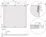 Frontplatte, Refrofit Abschirmung, 3 HE, 3 TE