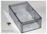 Polycarbonat Gehäuse, (L x B x H) 191 x 110 x 61 mm, farblos, IP54, 1591ETCL