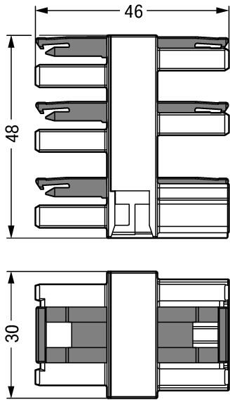 770-608 WAGO Gerätesteckverbinder Bild 2