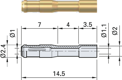 41.6000 Stäubli Electrical Connectors Laborsteckverbinder