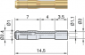 2.4 mm Buchse, Crimpanschluss, 0,25 mm², 41.6000