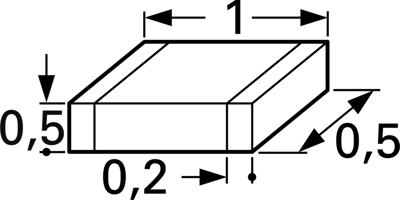 CL05B152KB5NNNC Samsung Keramik Kondensatoren Bild 2