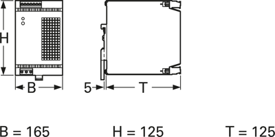 TSP 600-148 TRACO POWER Hutschienen-Netzteile Bild 2