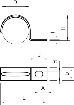 1003178 OBO Bettermann Cable Holders Image 2