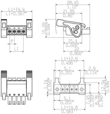 2442830000 Weidmüller PCB Connection Systems Image 3