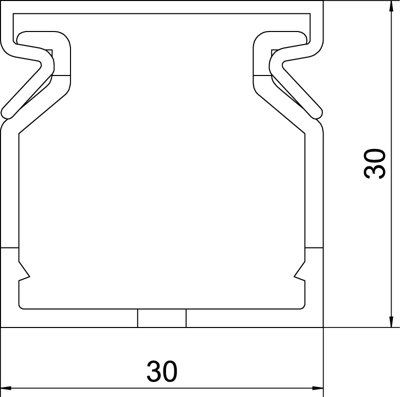 6132540 OBO Bettermann Cable Channels Image 3