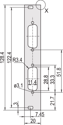 30118-352 SCHROFF Gehäusezubehör