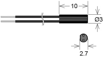 MK20/1-B-100W Standex Electronics Näherungsschalter, Reedschalter Bild 2