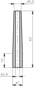 02530120010 SES-Sterling Kink Protection Sleeves