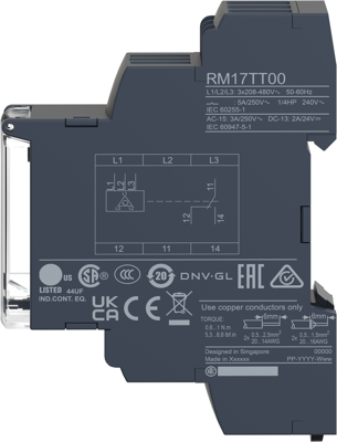 RM17TT00 Schneider Electric Überwachungsrelais Bild 4