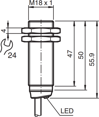 NXB8-18GM50-E2 PEPPERL+FUCHS Näherungsschalter, Reedschalter Bild 2