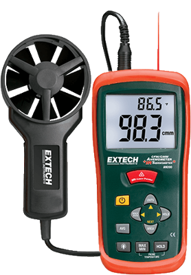 AN200-NIST Extech Anemometer, Gas- und Druckmessgeräte