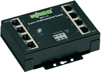 852-112 WAGO ETHERNET-Switches