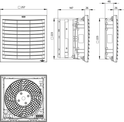 01873.9-30 STEGO Einbauventilatoren Bild 2