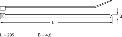 PLT3S-M702Y Panduit Cable Ties Image 2