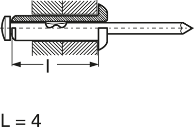 300151403 Nieten, Dübel