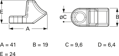 10546AA00 fastpoint Cable Holders Image 2