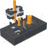 Kabeldurchführungs-System Lapp SKINTOP CUBE FRAME 24