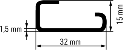 0514400000 Weidmüller Hutschienen Bild 2