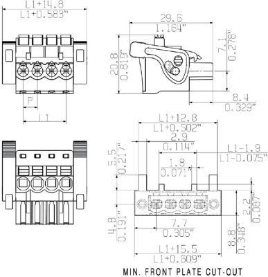 1980890000 Weidmüller PCB Connection Systems Image 3