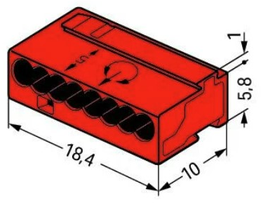 243-808 WAGO Verbindungsklemmen Bild 2