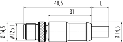 77 4329 0000 60702-1000 binder Sensor-Actuator Cables Image 2