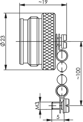 100021295 Telegärtner Zubehör für Koaxialsteckverbinder Bild 2