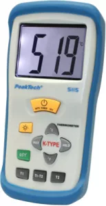 P 5115 PeakTech Thermometer, Anzeigegeräte