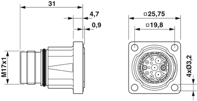 1619194 Phoenix Contact Other Circular Connectors Image 2