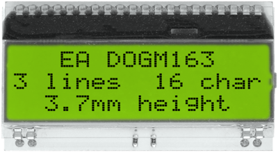 EA DOGM163L-A DISPLAY VISIONS LCD-Module