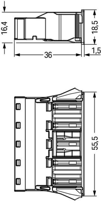 770-705 WAGO Gerätesteckverbinder Bild 2