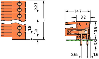 734-576 WAGO PCB Connection Systems Image 2