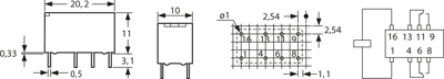 1-1393793-6 AXICOM Industrierelais Bild 2