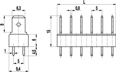 45870902 Weco Flachstecker Bild 2