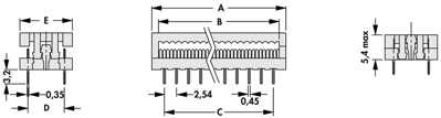 10037480 Fischer Elektronik PCB Connection Systems Image 2