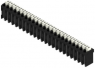 Leiterplattenklemme, 23-polig, RM 3.81 mm, 0,13-1,5 mm², 12 A, Federklemmanschluss, schwarz, 1870120000