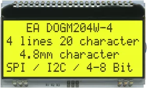 EA DOGM204W-A DISPLAY VISIONS LCD-Module