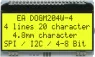 EA DOGM204W-A DISPLAY VISIONS LCD-Module