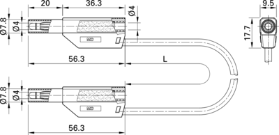 49.0126-10023 Stäubli Electrical Connectors Messleitungen Bild 4